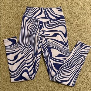 Vitality Wave Seamless Leggings| light and dark purple